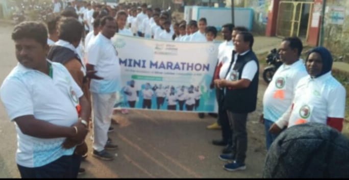 ରୋପ୍ୟ ଜୟନ୍ତୀ ଅବସରରେ ମିନି ମାରାଥନ୍ ଆୟୋଜିତ