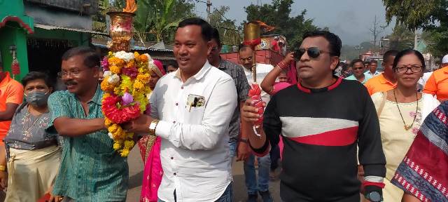 ଆର . ଉଦୟଗିରି ବ୍ଳକରେ ଗଜପତି ଜ୍ୟୋତିକୁ ଭବ୍ୟ ସ୍ବାଗତ ଜଣାଇଲେ