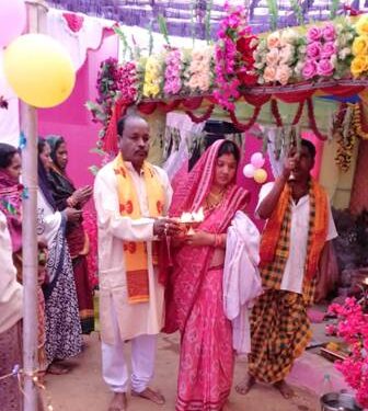 ମାଘମେଳା ଉପଲକ୍ଷେ ଶ୍ରୀମଦ୍ ଭାଗବତ ପରାୟଣ ୬ଷ୍ଠ ଦିନ ରେ  ଆଜି ମହାସମାରୋହରେ