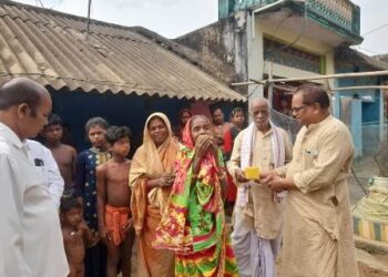 ଶ୍ରୀଜଗନ୍ନାଥ ଲୀଳାକ୍ଷେତ୍ର ଟ୍ରଷ୍ଟ, କାଙ୍କଣ ଶିଖରୀ ତରଫରୁ ଡଙ୍ଗାରୁ ମୃତଅବସ୍ଥାରେ ଉଦ୍ଧାର ହୋଇଥିବା ମାନିଆ ପରିବାରକୁ ଆର୍ଥିକସହାୟତା