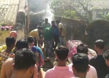 ଯାତ୍ରୀବାହୀ ଓ ହାଇଓ୍ବାବସ ମଧ୍ୟରେ ଧକ୍କା : ୫ ଯାତ୍ରୀ ଗୁରୁତର, ୧୫ରୁ ଉର୍ଦ୍ଧ୍ବ ଆହତ