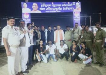 ଉତ୍ତରପ୍ରଦେଶର ପ୍ରୟାଗରାଜ ରେ ସେବା ଯୋଗାଇବାପରେ ସେଣ୍ଟ ଜୋନ ଆମ୍ବୁଲାନ୍ସ ଜଗନ୍ନାଥ ଧାମ ଡିଭିଜନ ପୁରୀର ସ୍ବେଚ୍ଛାସେବୀ ମାନେ ଫେରିଆସିଛନ୍ତି