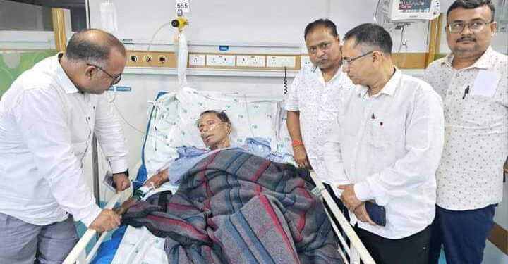 ଭୋଗରାଇର ବିଜେଡି ବିଧାୟକ ଅନନ୍ତ ଦାସ ଗୁରୁତ୍ତର ଭାବେ ଅସୁସ୍ଥ : ହସ୍ପିଟାଲରେ ଭର୍ତ୍ତି