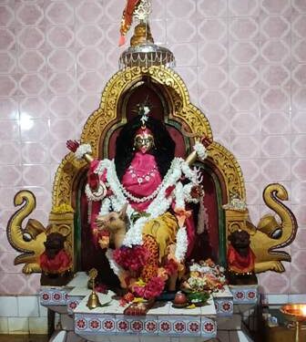 କାଳରାତ୍ରି ବେଶରେ ଦର୍ଶନ ଦେଲେ ମା ଜାଗୁଳାଇ
