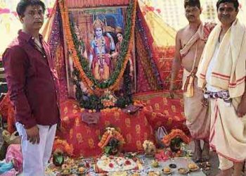 ବାଲିଗୁଡାରେ ଶ୍ରୀରାମ ନବମୀ ପାଳିତ : କୁନିକୁନି କଳାକାର ମାନଙ୍କୁ ନେଇ ଶୋଭାଯାତ୍ରା