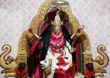 କ୍ୟତ୍ୟାୟନି ବେଶରେ ଦର୍ଶନ ଦେଲେ ମା ଜାଗୁଳାଇ