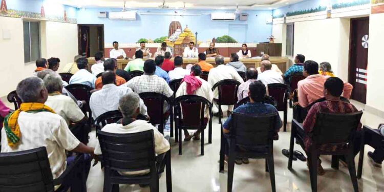 ଶିରୁଳି ମହାବୀର ୨୬ ନିଯୋଗ ବିବାଦ ର ସମାଧାନ ବୈଠକ