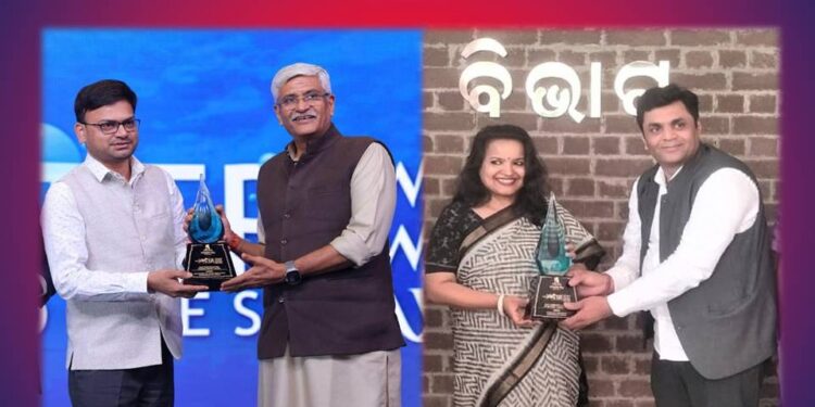 Odisha Lift Irrigation Corporation bags “Water Digest Water Awards 2022-23”