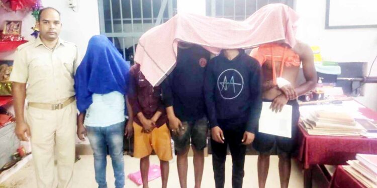 Anti social two groups creating nuisance the Chilika jetty