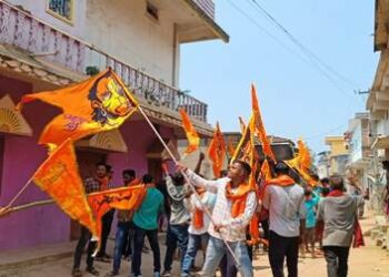 ନାଗେନପାଲି ଛକ ଠାରେ ପ୍ରଥମ ଥର କରି ପାଳନ ହେଲା : ହନୁମାନ ଜୟନ୍ତୀ