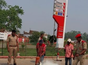 ଅଗ୍ନିଶମ ସୁରକ୍ଷା ସମ୍ପର୍କିତ ମକ୍ ଡ୍ରିଲ