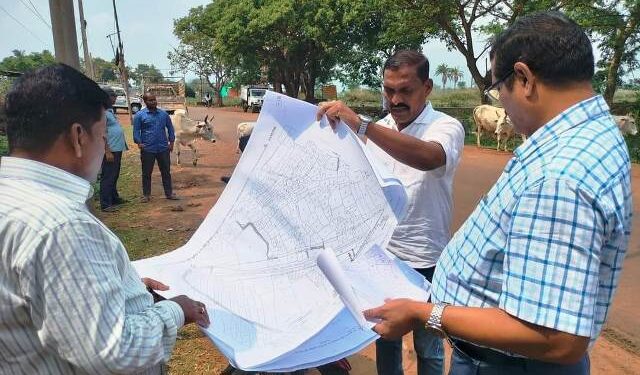 ନୀଳ ମାଧବ ପେଟ୍ରୋଲ ପମ୍ପ ଠାରୁ କୋର୍ଟ ଛକ ୧୦ କୋଟି ବ୍ୟୟରେ ୱାନ ୱେ ରୋଡର ଭୂମିପୂଜନ
