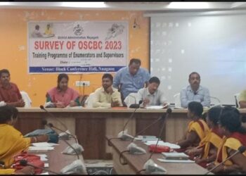 ନୂଆଗାଁ ବ୍ଲକ ସଭାଗୃହରେ ପଛୁଆବର୍ଗର ଲୋକମାନଙ୍କର ସାମାଜିକ ଓ ଶିକ୍ଷାଗତ ସ୍ଥିତି ସଂକ୍ରାନ୍ତିୟ ସର୍ଭେ ପ୍ରଶିକ୍ଷଣ ଶିବିର
