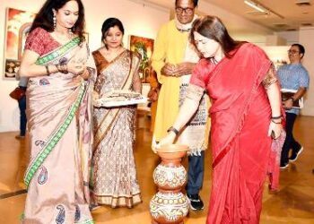 ନୂଆଦିଲ୍ଲୀରେ ଶିଳ୍ପୀ ଗଜେନ୍ଦ୍ର ସାହୁଙ୍କର ଏକକ ଚିତ୍ର କଳା ପ୍ରଦର୍ଶନୀ  ୪୫ ବର୍ଷର ସୃଜନଶୀଳ ଉପଲବ୍ଧି ପ୍ରଦର୍ଶିତ