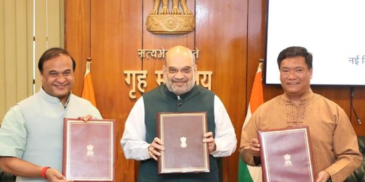 Amit Shah ends decades-old dispute