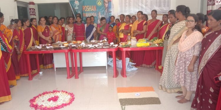 ଶିଶୁ ବିକାଶ ପ୍ରକଳ୍ପସ୍ତରୀୟ ପୋଷଣ ପକ୍ଷ ଅନୁଷ୍ଠିତ