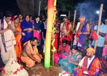 ବାଲିଗୁଡାରେ ମା’ ପାଟଖଣ୍ଡାଙ୍କ ଠାକୁରାଣୀ ଯାତ୍ରା ନିମନ୍ତେ ଶୁଭଖୁଣ୍ଟି ସ୍ଥାପନ : ଏପ୍ରିଲ ୨୩ ରୁ ଯାତ୍ରା ଆରମ୍ଭ