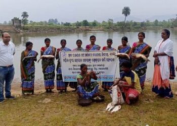 ମାଛଚାଷ କରି ସ୍ୱାବଲମ୍ବୀ ହେଉଛନ୍ତି କାଲ୍ଲାପାଲୀ ଗାଁ ର ମହିଳା ସ୍ୱୟଂ ସହାୟିକା ଗୋଷ୍ଠୀ