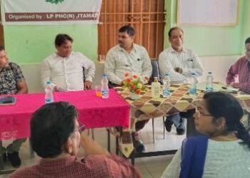 ଇଟାମାଟି ପ୍ରାଥମିକ ସ୍ୱାସ୍ଥ୍ୟ କେନ୍ଦ୍ର ଠାରେ : ଜନ ଆରେ଼ାଗ୍ୟ ସମିତି ବୈଠକ