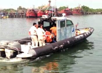 ପାରାଦୀପ ବନ୍ଦରରେ ମିଳିତ ସମରାଭ୍ୟାସ “ସାଗର କବଚ”