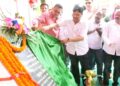 The Minister Laid The Foundation Stone Of The River Left Bank Flood Protection Adhesion Project