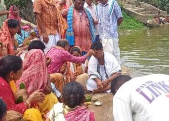 ଚବିଶ ପ୍ରହର ନାମ ଯଜ୍ଞ ପାଇଁ କଳସ ଶୋଭାଯାତ୍ରା ଅନୁଷ୍ଠିତ