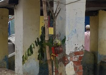 ଖଜୁରିପଦା ଗ୍ରାମ୍ୟଦେବୀଙ୍କ ଯାତ୍ରା ପାଇଁ ଶୁଭଖୁଣ୍ଟି ସ୍ଥାପନ