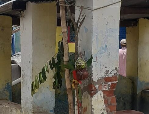 ଖଜୁରିପଦା ଗ୍ରାମ୍ୟଦେବୀଙ୍କ ଯାତ୍ରା ପାଇଁ ଶୁଭଖୁଣ୍ଟି ସ୍ଥାପନ