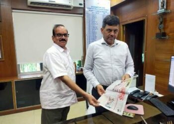 ସୂଚନା ଲୋକ ସମ୍ପର୍କ ନିର୍ଦ୍ଦେଶକଙ୍କ ସହ କ୍ଷୁଦ୍ର ଓ ମଧ୍ୟ ସମ୍ବାଦପତ୍ର ମହାସଂଘ ସଭାପତି ରବି ରଥଙ୍କ ଆଲୋଚନା