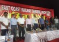 ଇଷ୍ଟ୍ କୋଷ୍ଟ୍ ରେଲୱେ ଶ୍ରମିକ ୟୁନିଅନ ଦ୍ବାରା ବିଶ୍ଵ ଶ୍ରମ ଦିବସ ପାଳନ
