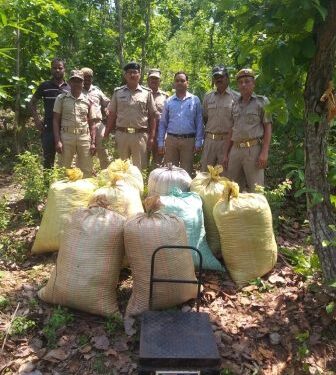 ଟ୍ରକର ଭାରସମ୍ୟହରାଇ ଦୁର୍ଘଟଣା