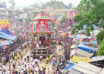 ରଣପୁର ବାହୁଡା ଯାତ୍ରାରେ ଲକ୍ଷାଧିକ ଭକ୍ତ : ଶ୍ରୀମନ୍ଦିର ନିକଟରେ ପହଚିଂଲା ତାଳଧ୍ୱଜ