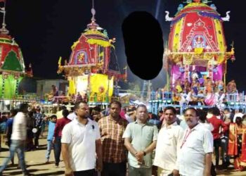ରଥଖଳାରେ ପହଚିଂଲା ୩ ରଥ : ଭକ୍ତଙ୍କୁ ଆଡ଼ପ ମଣ୍ଡପରେ ଦର୍ଶନ ଦେବେ ଚତୁର୍ଦ୍ଧା ମୂର୍ତ୍ତି
