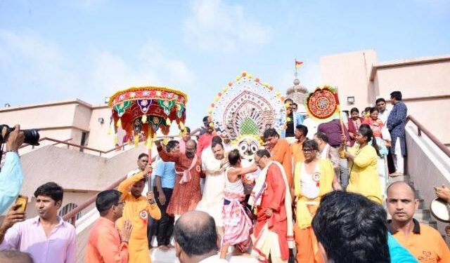 ଗୁଜୁରାଟର ଅଡାଲଜ ଜଗନ୍ନାଥ ମନ୍ଦିରରେ ରଥଯାତ୍ରା ଆୟୋଜନ