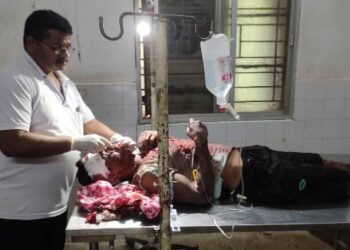 ଶୌଚ ପାଇଁ ଯାଇ ବୋମା ବିସ୍ଫୋରଣ ରେ ଜଣେ ଗୁରୁତର