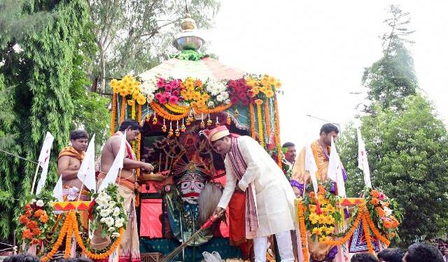 ବାଲିଗୁଡାରେ ରଥଯାତ୍ରା ପାଳିତ ; ୧୦ ହଜାରରୁ ଉର୍ଦ୍ଧ ଭକ୍ତ ଙ୍କ ସମାଗମ