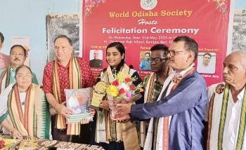 ୱାର୍ଲଡ ଓଡିଶା ସୋସାଇଟ ପକ୍ଷରୁ ଶ୍ରେୟଶ୍ରୀଙ୍କୁ ସମ୍ବର୍ଦ୍ଧନା