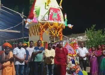 ଗୋପାଳପୁର କାଠଯୋଡ଼ି ବାଟିକା ପକ୍ଷରୁ ନୂତନ ରଥ ପାଇଁ ପୂଜା ଅର୍ଚ୍ଚନା