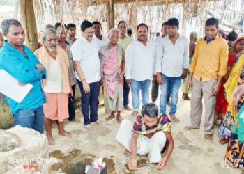 ମା ଗ୍ରାମ ଦେବତୀ ଙ୍କ ନୂତନ ମନ୍ଦିର ଶୁଭ ଭିତ୍ତିପ୍ରସ୍ତର ସ୍ଥାପନ କଲେ – ଦଶପଲ୍ଲା ବିଧାୟକ