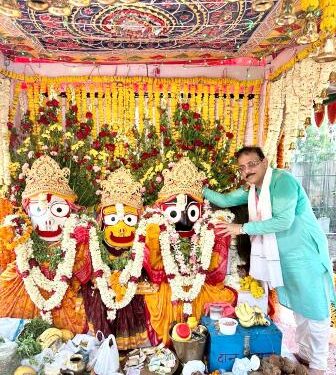 ନୋଏଡା ଜଗନ୍ନାଥ ମନ୍ଦିରରେ ରଥଯାତ୍ରା ଆୟୋଜନ