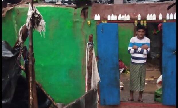 ମୋହନା ବ୍ଲକ ଖାରିଗୁଡ଼ା ପଞ୍ଚାୟତର ନଳାଘାଟ ଗ୍ରାମରେ କାଳବୈଶାଖୀର ଉଡ଼ିଗଲା ଟିଣ ଛପର ଘର