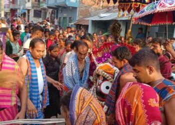 ଜିଲ୍ଲାର ବିଭିନ୍ନ ଗ୍ରାମରେ ରଥଯାତ୍ରା ପାଳିତ, ୫ହଜାରରୁ ଉଦ୍ଧ ଭକ୍ତଙ୍କ ସମାଗମ