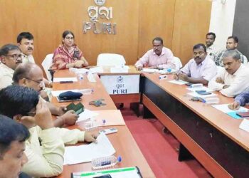 ପୁରୀ ଜିଲ୍ଲା ସ୍ତରୀୟ ପ୍ରାକୃତିକ ବିପର୍ଯ୍ୟୟ ପ୍ରଶମନ ପ୍ରସ୍ତୁତି ବୈଠକ ଅନୁଷ୍ଠିତ