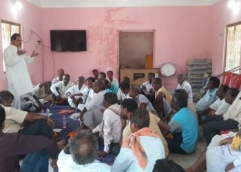 ଶ୍ରୀଜଗନ୍ନାଥଙ୍କ ଅମୃତ ମଣୋହୀ ଜମି ଓ ଚାଷଜମି ଫେରାଇବା ଅଭିଯାନ ; ଛଇତନା ଗ୍ରାମରେ ବେଦାନ୍ତ ବିରୋଧୀଙ୍କ ସଭା