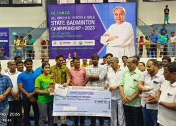 ନିଖିଳ ଓଡିଶା ବ୍ୟାଡମିଣ୍ଟନ ପ୍ରତିଯୋଗିତା ଉଦଯାପିତ