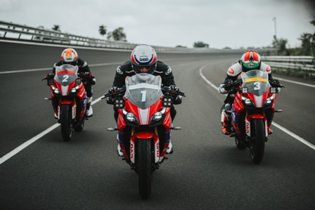 TVS Motor Company and Apollo Tyres set a new 24-hour Indian National Speed Endurance Record on the TVS Apache RR 310; clocks 3,657 kms at an average speed of 152 km/h at NATRAX, Indore