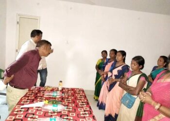 ନୁଆଗଡ ଦୁଗମ ଅଞ୍ଚଳର ବିଦ୍ୟାଳୟ ଓ ଉନ୍ନତି କାମର ପରିଦର୍ଶନ କଲେ ଜିଲ୍ଲାପାଳ