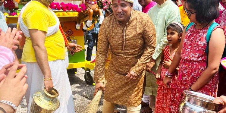 ଆମେରିକାର ରୋଡସ୍ ଆଇଲ୍ୟାଣ୍ଡଠାରେ ରଥଯାତ୍ରା ଆୟୋଜନ