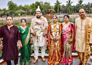ପାଇଲଟ ସେଲବୀଙ୍କର ଶିଳ୍ପୋଦ୍ୟୋଗୀ ସୌମ୍ୟଙ୍କ ସହିତ ବିବାହ