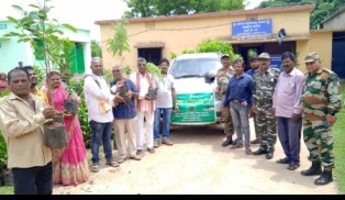 ସିଏମସି ପକ୍ଷରୁ ୫୮ ଓ ୫୯ ନମ୍ବର ୱାର୍ଡରେ ଏକ ହଜାର ଚାରା ବଣ୍ଟନ।